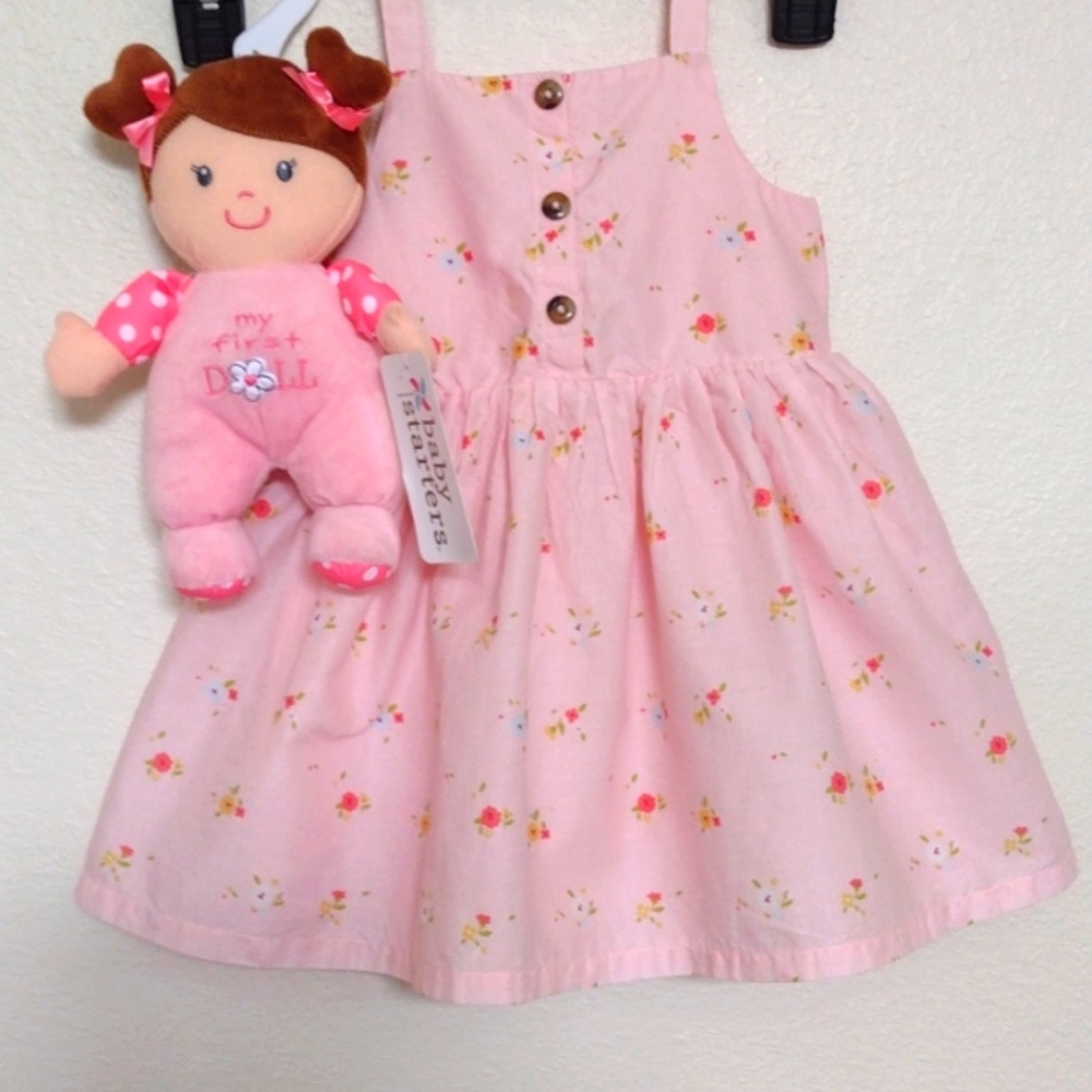 Cat & Jack dress & doll toy